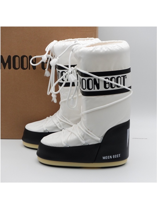 Moon Boot Shoes - NEW Moon Boot Icon Nylon Snow Boots 80D1400440-NA02 Black